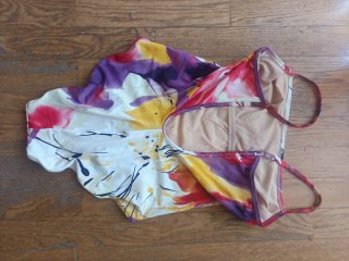 Bañador estampado mujer