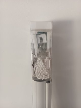 Estor opaco blanco