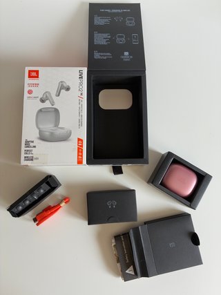 JBL Live Flex Rosa Auriculares Inalámbricos