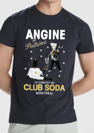 Camiseta Angine de Poitrine