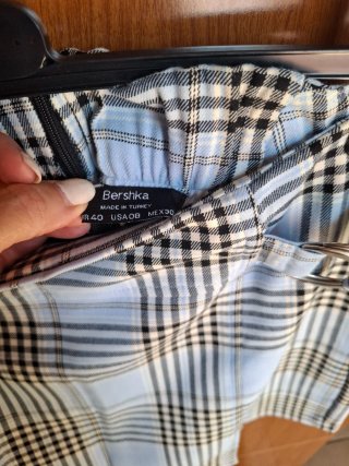 Falda pantalón cuadros