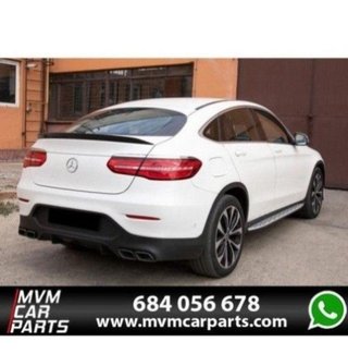 Aleron para Mercedes GLC Pintado Negro brillo look