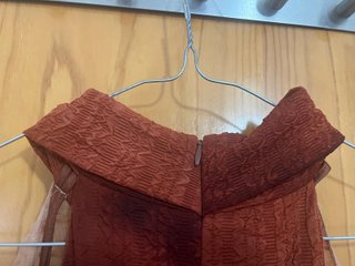 Traje de noche con abrigo 3/4