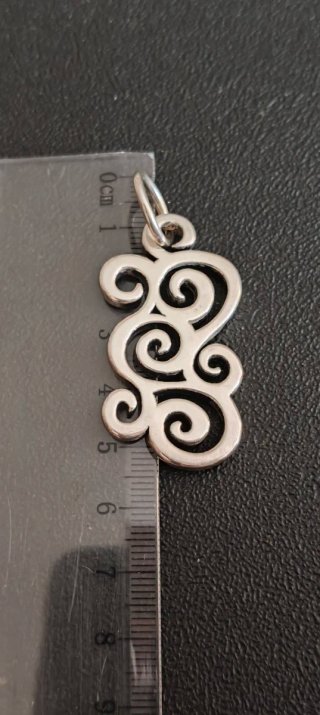 Colgante Tous filigranas plata
