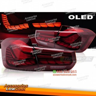 PILOTOS TRASEROS OLED ROJAS para BMW F30 11-18