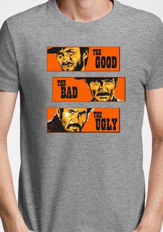 Camiseta El Bueno, El Feo y El Malo