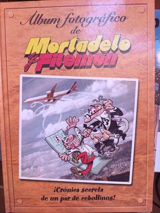 Álbum fotográfico de Mortadelo y Filemón: ¡Crónica