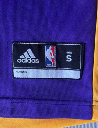 Camiseta Lakers 16 Adidas Talla S pau gasol