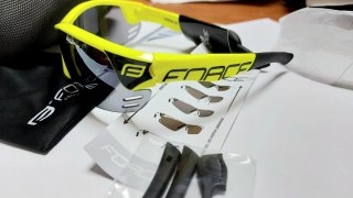 Gafas Deportivas Force - Amarillo Fluor