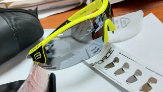 Gafas Deportivas Force - Amarillo Fluor