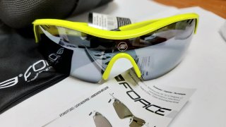 Gafas Deportivas Force - Amarillo Fluor