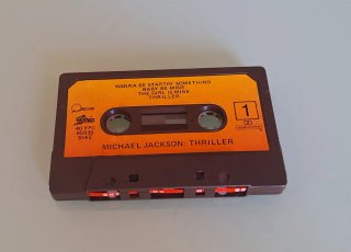Cassette  Michael Jackson Thriller Italia