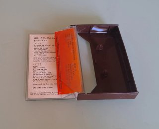 Cassette  Michael Jackson Thriller Italia