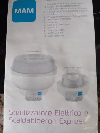 Esterilizador y Calienta Biberones MAM Eléctrico