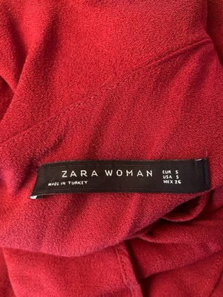 Mono Zara Rojo Talla M