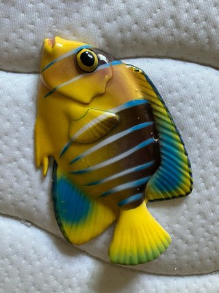 Decorazioni da parete pesci in ceramica