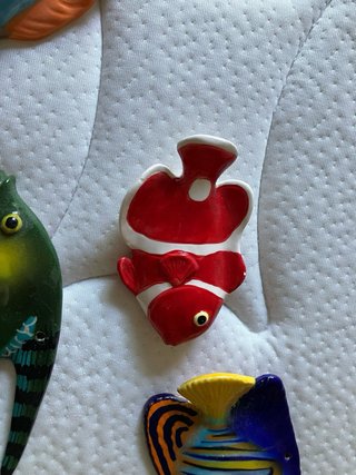 Decorazioni da parete pesci in ceramica