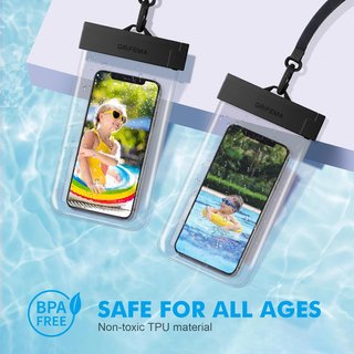 GRIFEMA GH01, [2 Unidades] Funda Impermeable Móvil