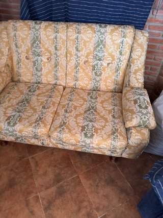 Juego de sofás de tela