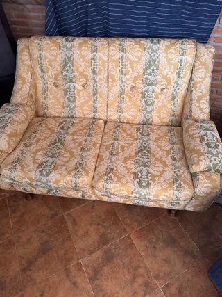 Juego de sofás de tela