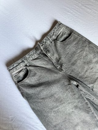 Pantaloni Stradivarius grigi vintage