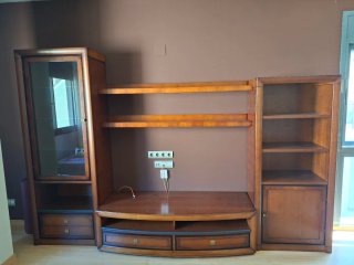 Lote Salón Comedor Madera Maciza Cerezo