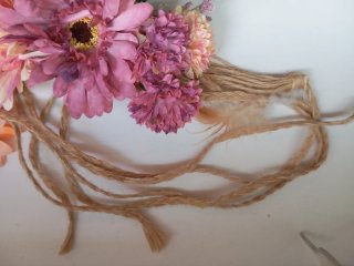 Cinturón de flores mujer