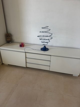 Mueble TV blanco