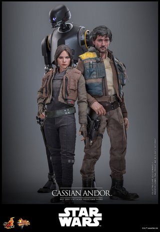 Hot Toys Cassian Andor MMS802 Figura Coleccionable