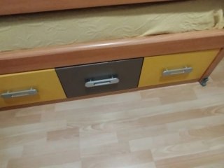 Cama nido 90cm con cajones. Dos colchones incluido