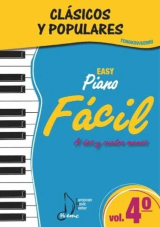 Libro Piano Clásicos y Populares Vol. 3 Tchokov