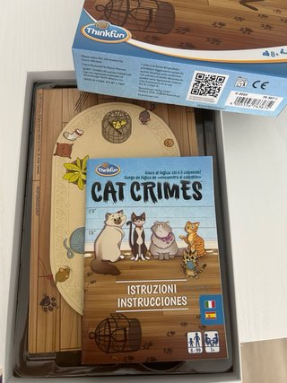 Juego de mesa Cat Crimes Thinkfun