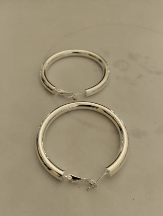 Orecchini Cerchio Argento 925