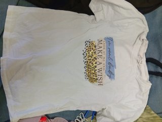 3 Camisetas S/XS tenezis Beige y Blanca