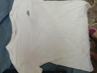3 Camisetas S/XS tenezis Beige y Blanca