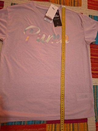 Maglietta Puma Taglia L Logo Tie-Dye