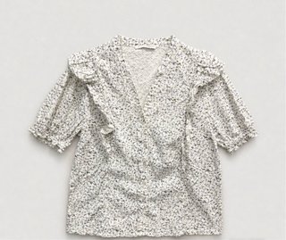 Blusa estampada talla L