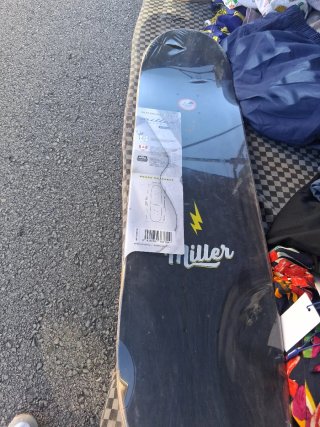 Tabla de skate Miller Guitarra Rock Division