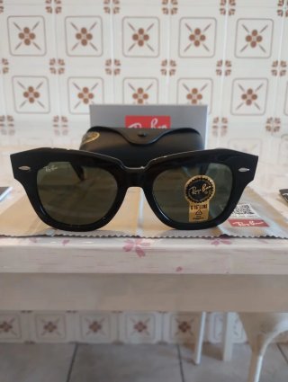 Occhiali da sole Ray-Ban State Street neri
