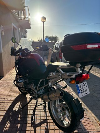 BMW R1200GS Adventure Roja y Negra