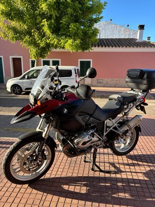 BMW R1200GS Adventure Roja y Negra