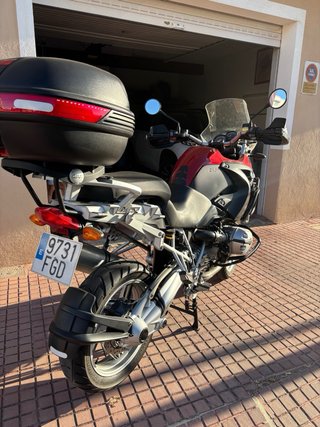 BMW R1200GS Adventure Roja y Negra