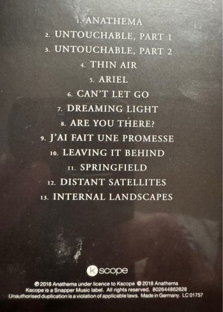 Anathema The Best Of: Internal Landscapes CD