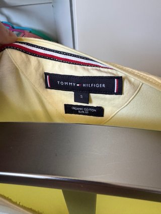 Camiseta Tommy Hilfiger Beige Slim Fit