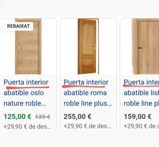Puerta Interior Completa Gratis