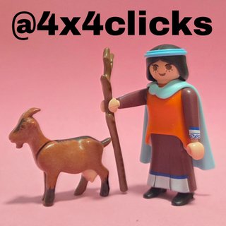 Playmobil Pastora con cabra