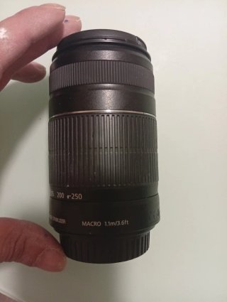 Objetivo Canon EFS 55-250mm