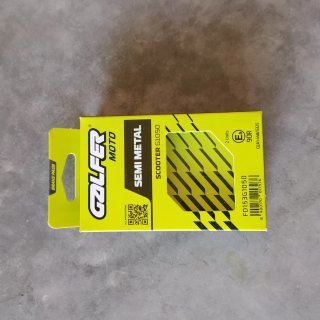 Pastillas Freno Golfer Moto Scooter G1050