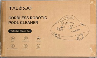 Robot limpiafondos inalámbrico para piscina nuevo