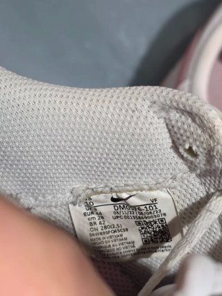 Nike Air Force 1 Talla 44 Rosa Blanco one